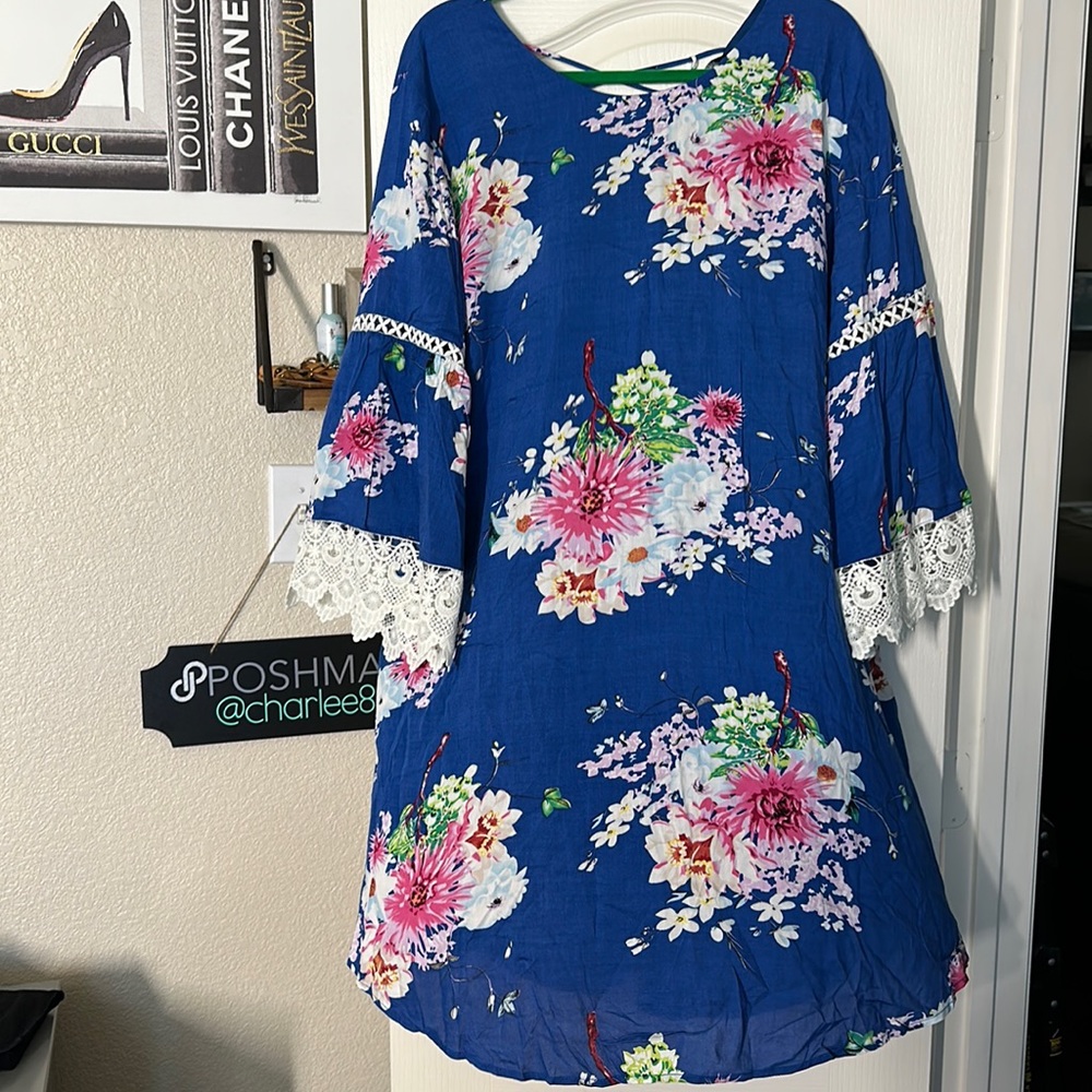 NWT dress blue